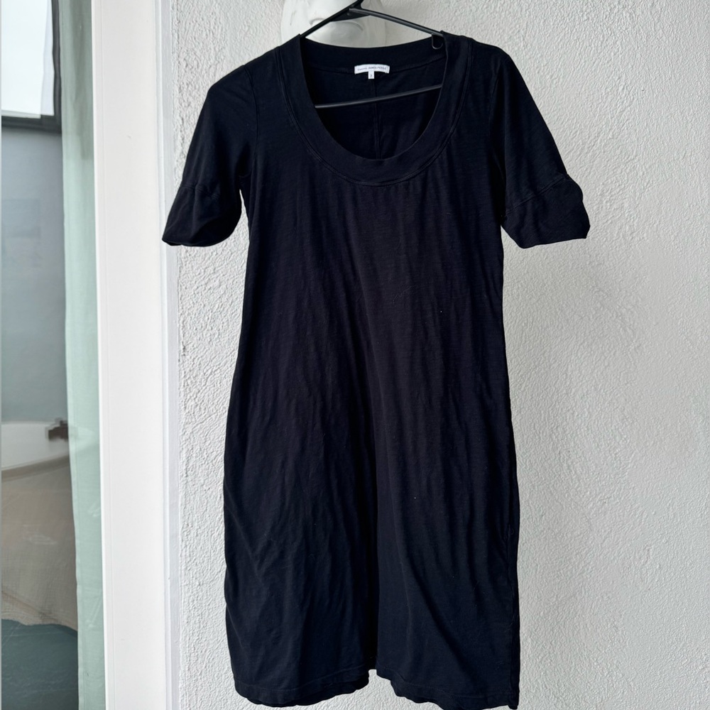 James Perse Classic Black dress
